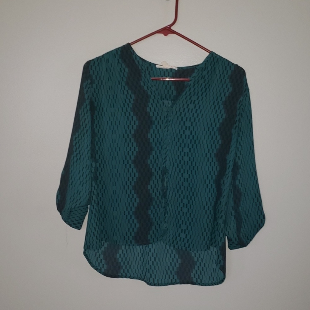3/4 length blouse